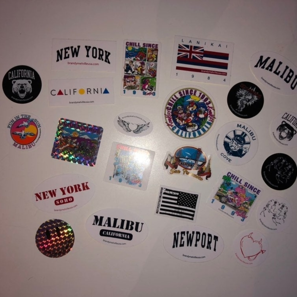 Brandy Melville pack of stickers!